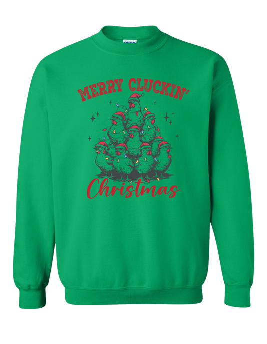 Merry Cluckin' Christmas Crewneck