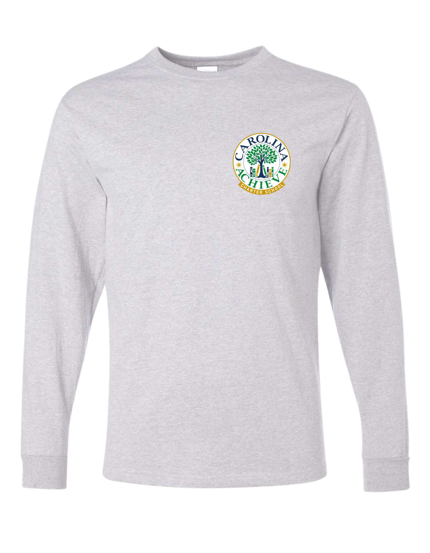 Carolina Achieve Chest Logo Long Sleeve