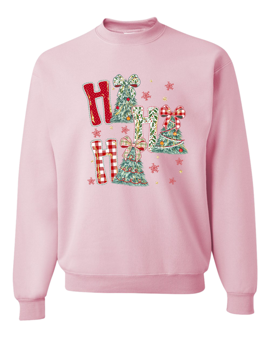 Ho Ho Ho Trees Crewneck