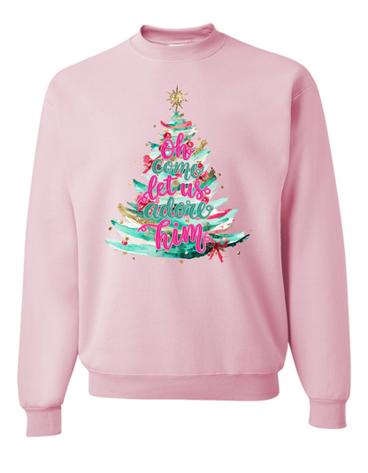 Let Us Adore Him Crewneck