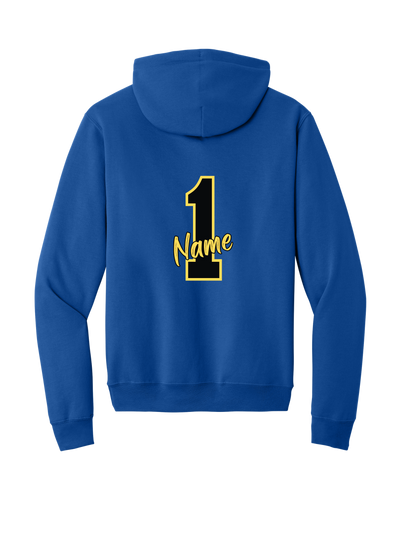 Softball DAD "CUSTOM NAME" Hoodie - PLEASE READ DESCRIPTION