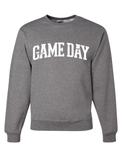 GAME DAY Arched Logo Crewneck