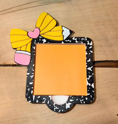 Teacher Sticky Note Holder
