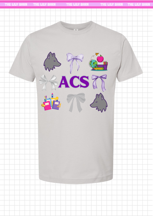 ACS - Adult Coquette Bow T-Shirt