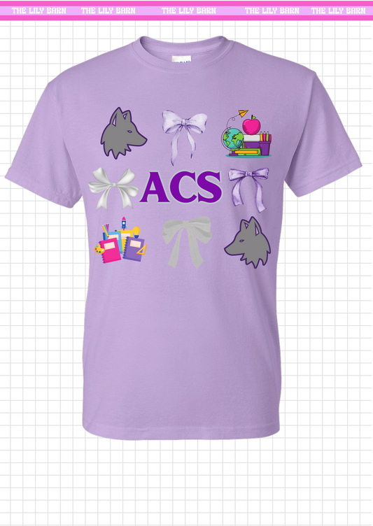 ACS - Adult Coquette Bow T-Shirt