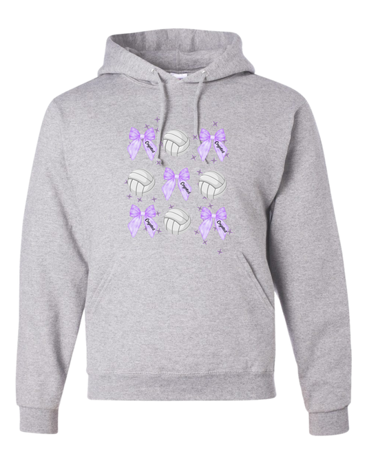 Coyotes Coquette Volleyball Hoodie