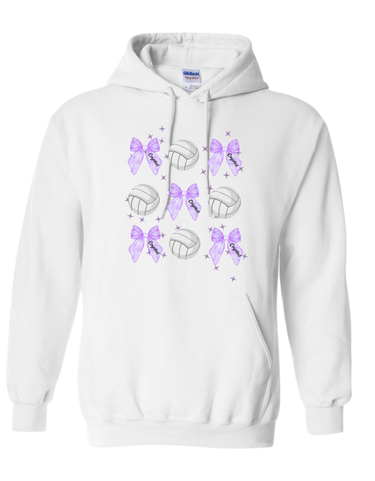 Coyotes Coquette Volleyball Hoodie