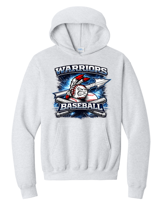 Graphic Warriors Baseball Hoodie