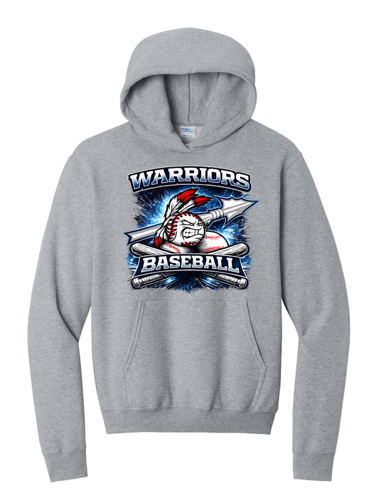 Graphic Warriors Baseball Hoodie