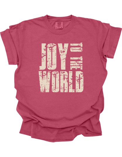 Joy to the World Comfort Colors T-Shirt