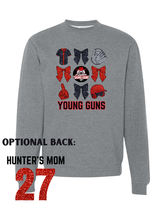 YG Coquette Bow  CREWNECK