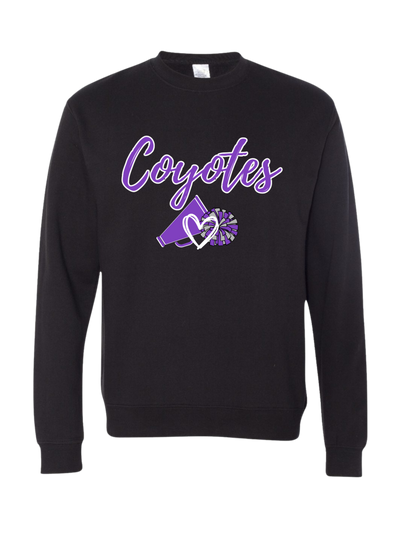 Coyotes Cheerleading Crewneck