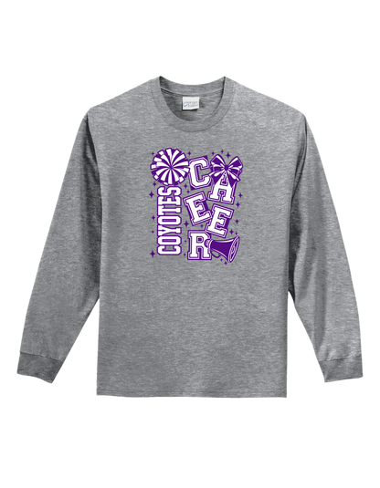 Coyotes Staggered Cheer Long Sleeve