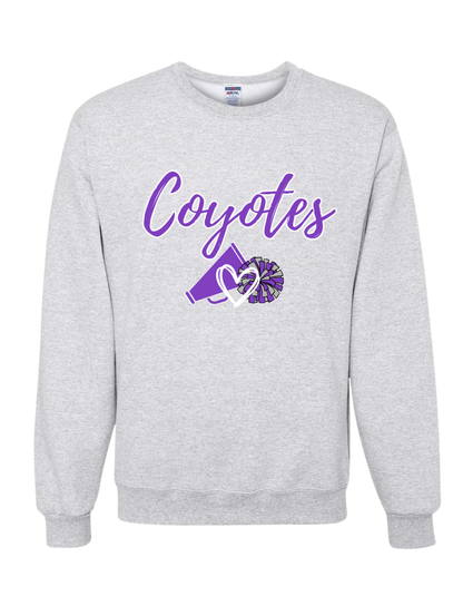 Coyotes Cheerleading Crewneck