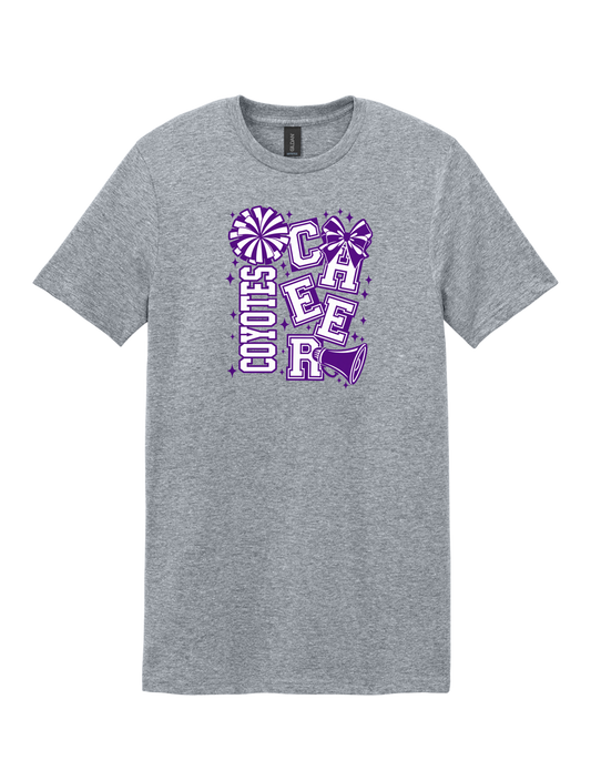 Coyotes Staggered Cheer T-Shirt