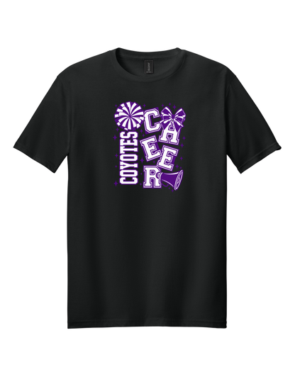 Coyotes Staggered Cheer T-Shirt