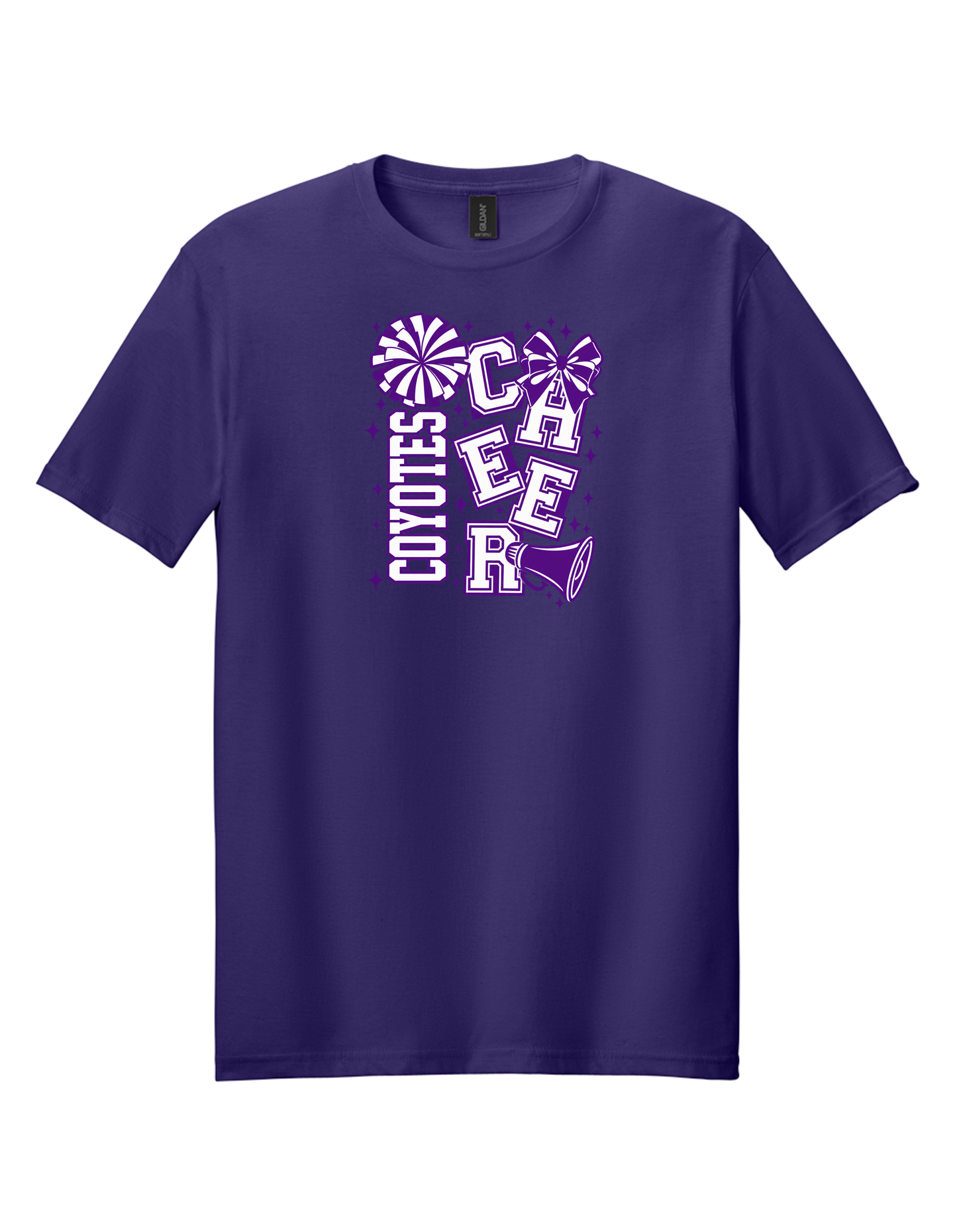 Coyotes Staggered Cheer T-Shirt