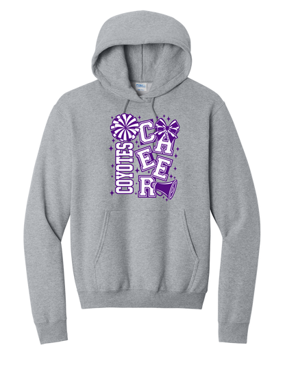 Coyotes Staggered Cheer Hoodie
