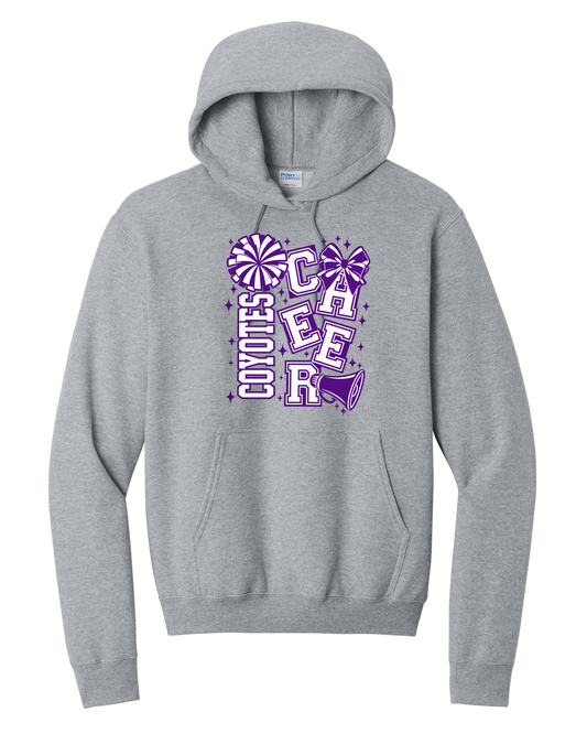 Coyotes Staggered Cheer Hoodie