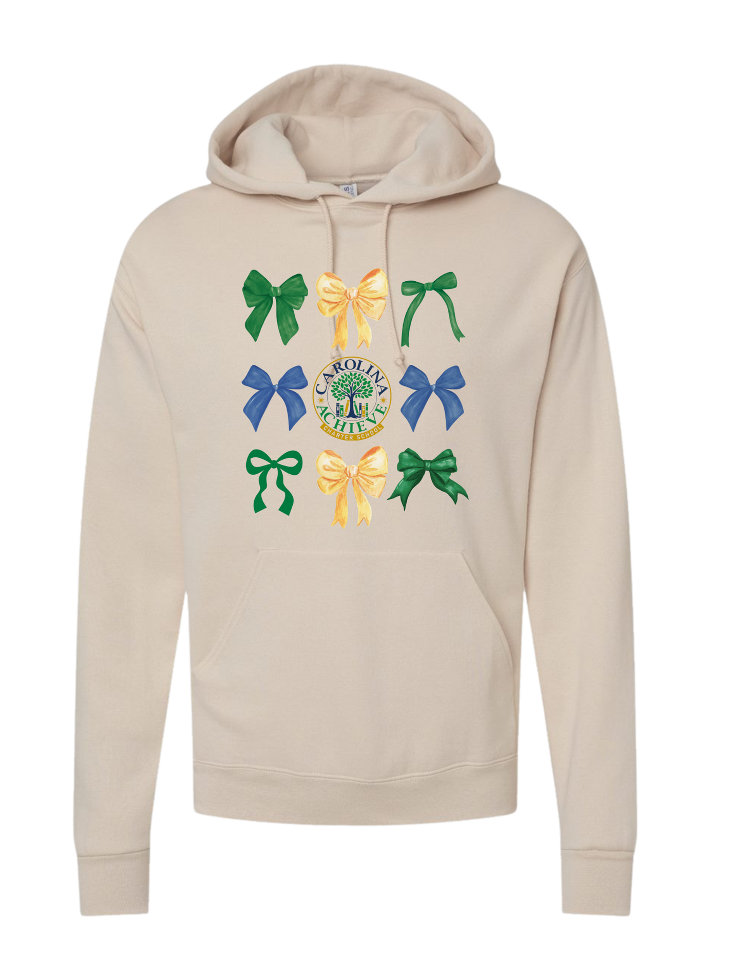Carolina Achieve Coquette Bow Hoodie