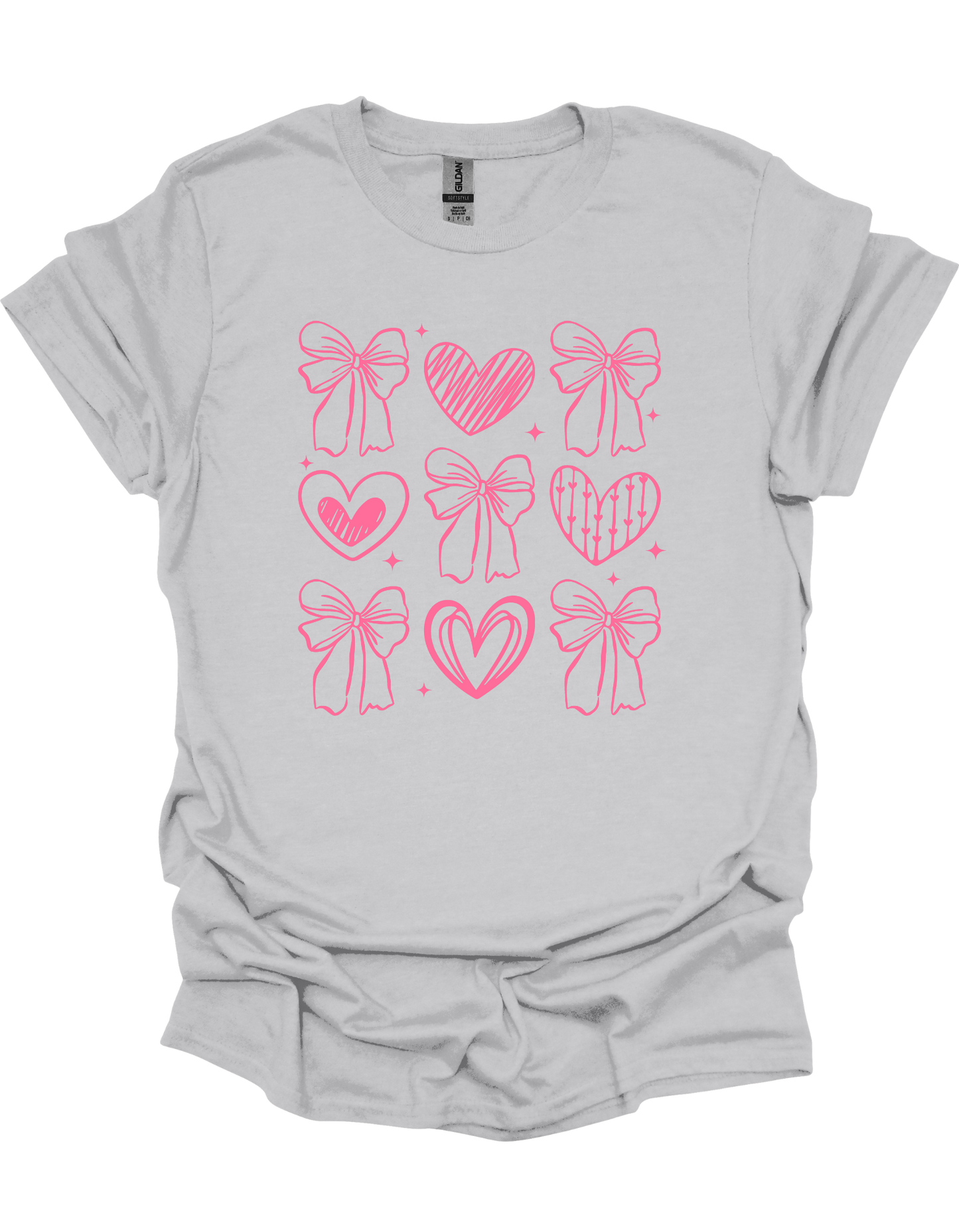 Pink Bow Coquette T-Shirt