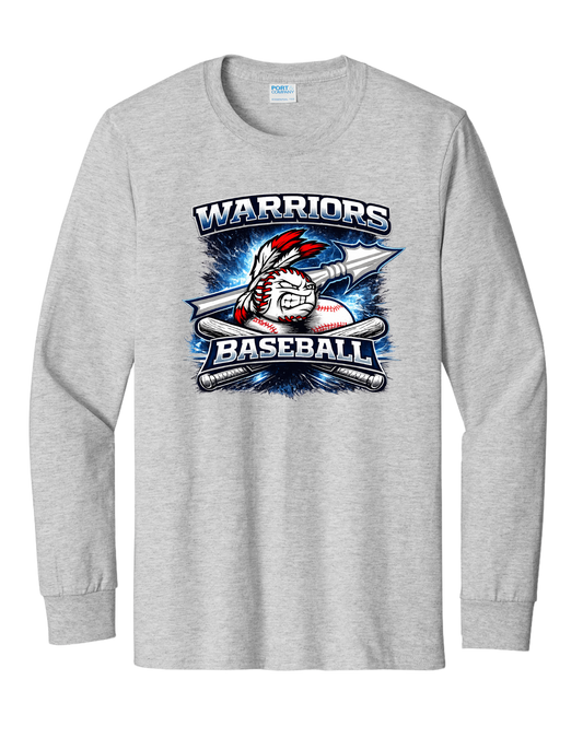 Graphic Warriors Baseball Long Sleeve