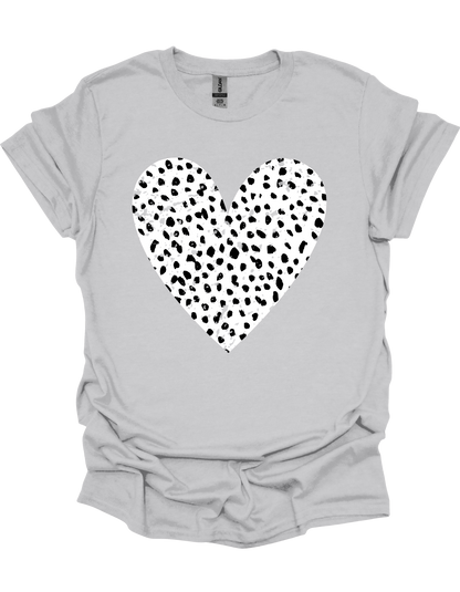 Polka Dot Heart T-Shirt