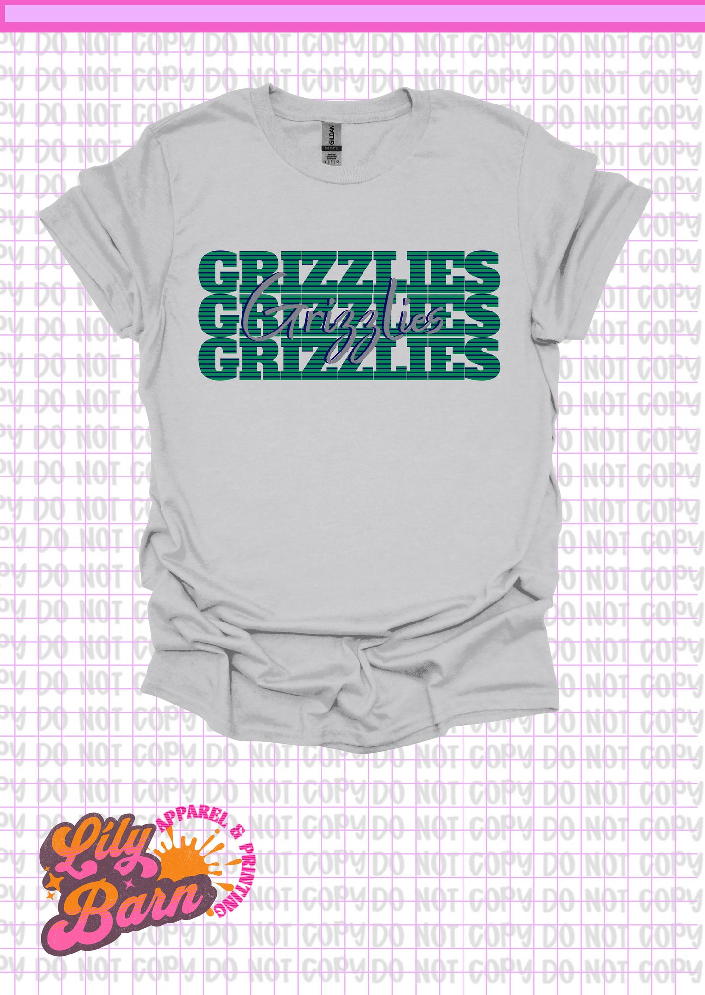 Grizzly Vintage Repeat T-Shirt