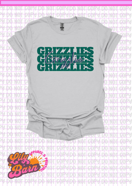 Grizzly Vintage Repeat T-Shirt