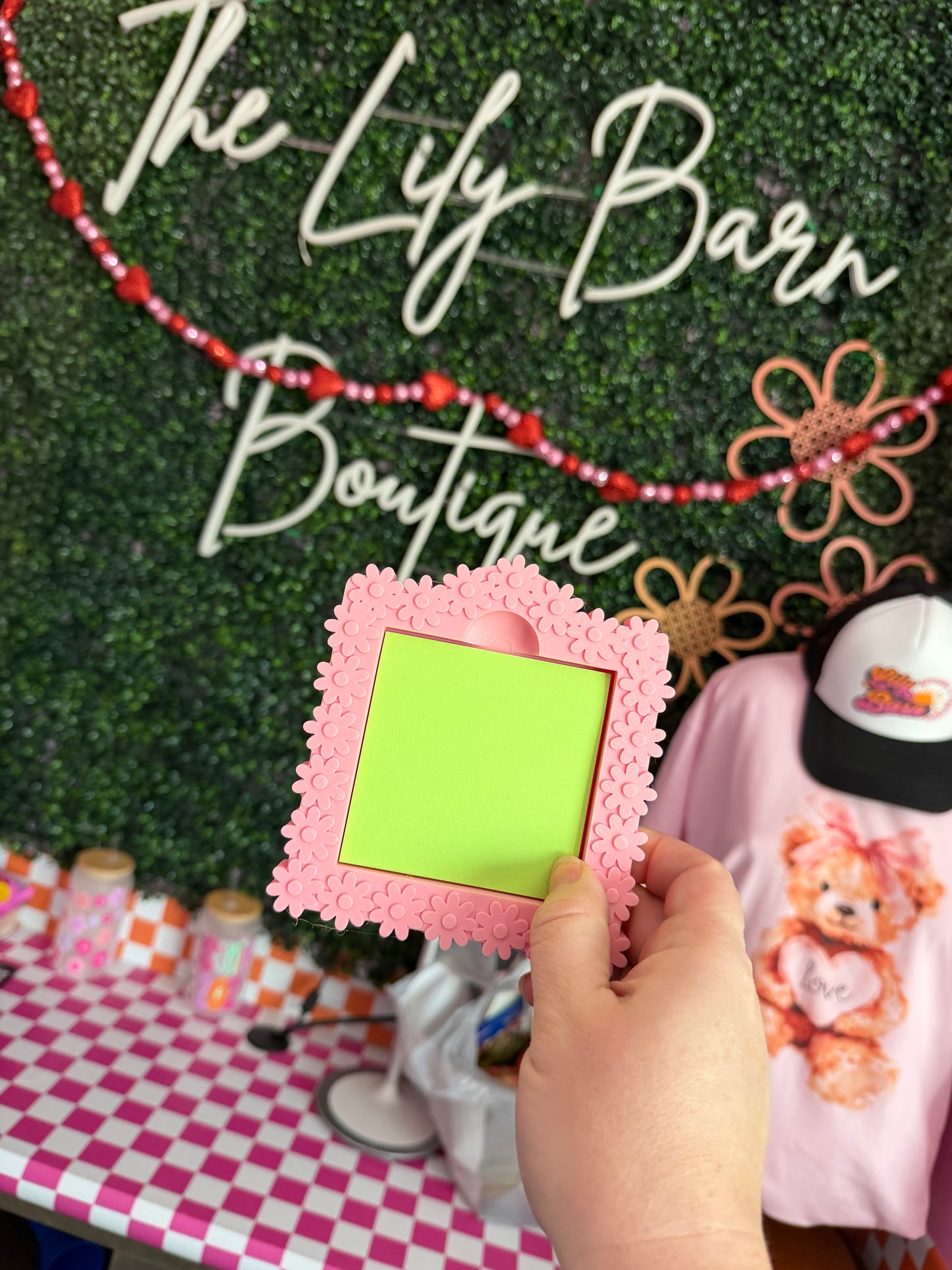 Daisy Sticky Note Holder