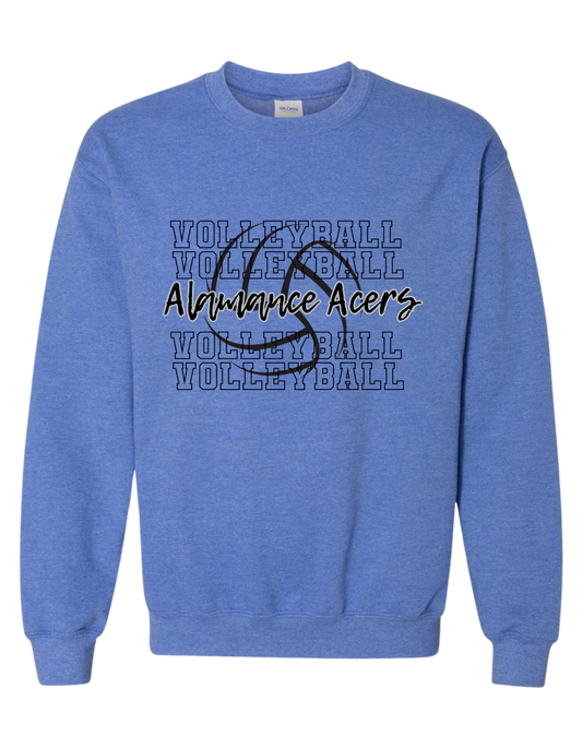 Alamance Acers Volleyball Classic Crewneck