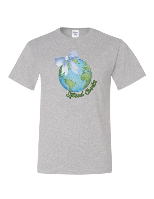Efland Cheeks Bow Globe T-Shirt