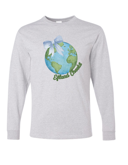 Efland Cheeks Bow Globe Long Sleeve Shirt