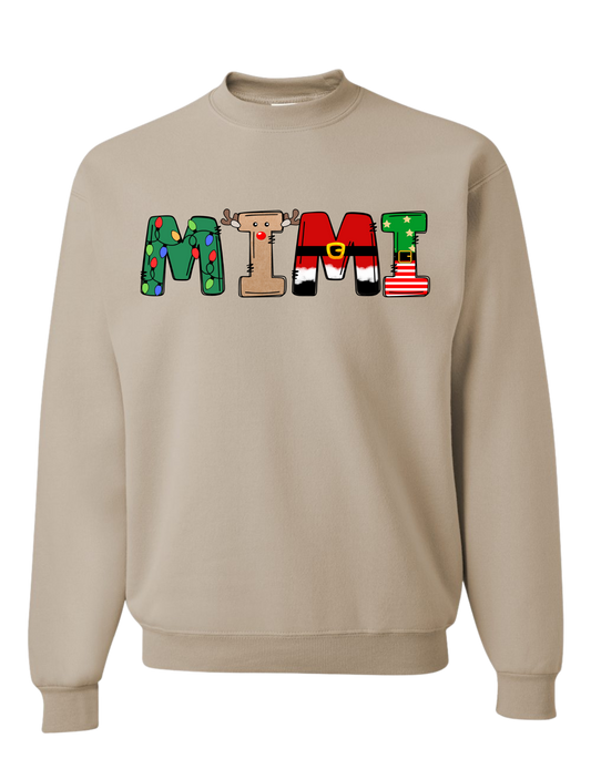 Christmas CUSTOM Name Crew/T-Shirt - READ DESCRIPTION