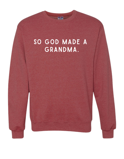 So GOD Made A CUSTOM Name Crewneck - READ DESCRIPTION