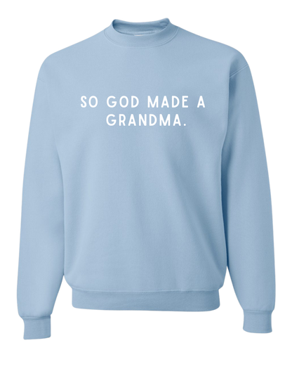 So GOD Made A CUSTOM Name Crewneck - READ DESCRIPTION