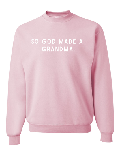 So GOD Made A CUSTOM Name Crewneck - READ DESCRIPTION