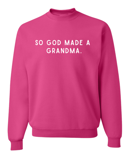 So GOD Made A CUSTOM Name Crewneck - READ DESCRIPTION