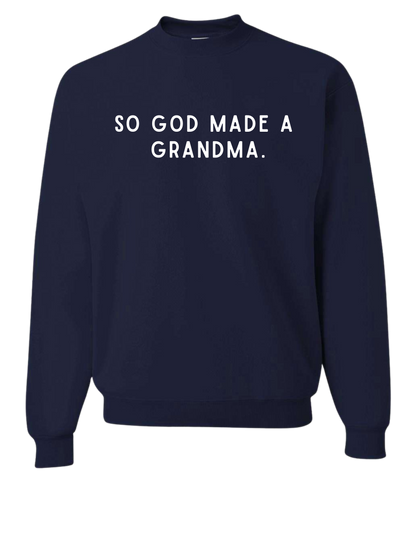 So GOD Made A CUSTOM Name Crewneck - READ DESCRIPTION
