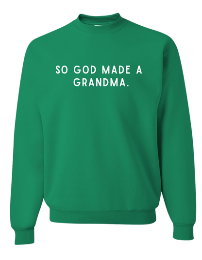 So GOD Made A CUSTOM Name Crewneck - READ DESCRIPTION