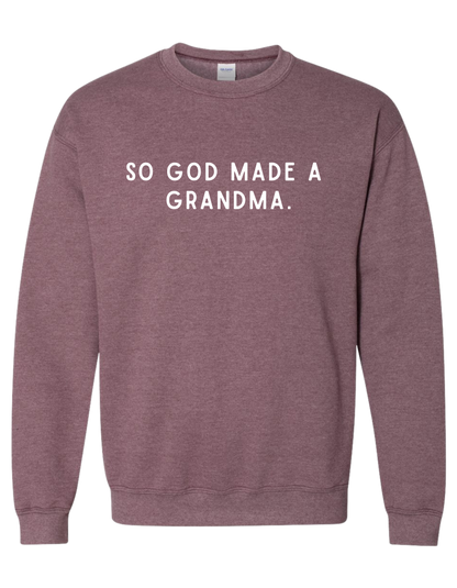 So GOD Made A CUSTOM Name Crewneck - READ DESCRIPTION