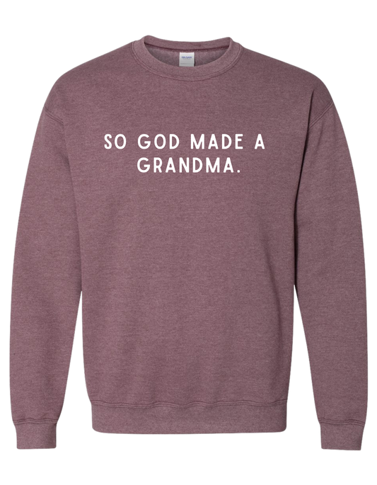 So GOD Made A CUSTOM Name Crewneck - READ DESCRIPTION