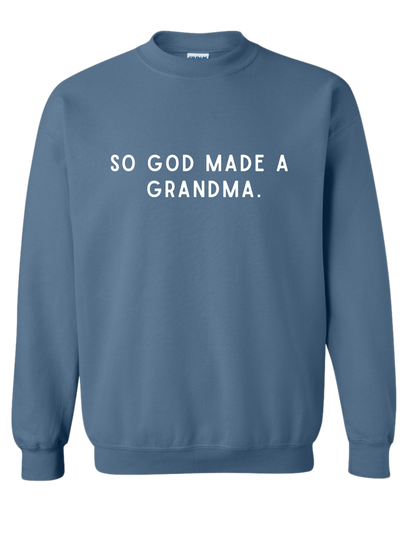So GOD Made A CUSTOM Name Crewneck - READ DESCRIPTION