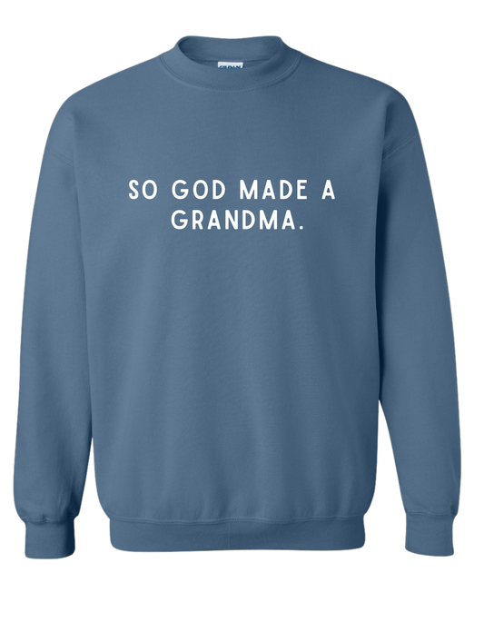 So GOD Made A CUSTOM Name Crewneck - READ DESCRIPTION