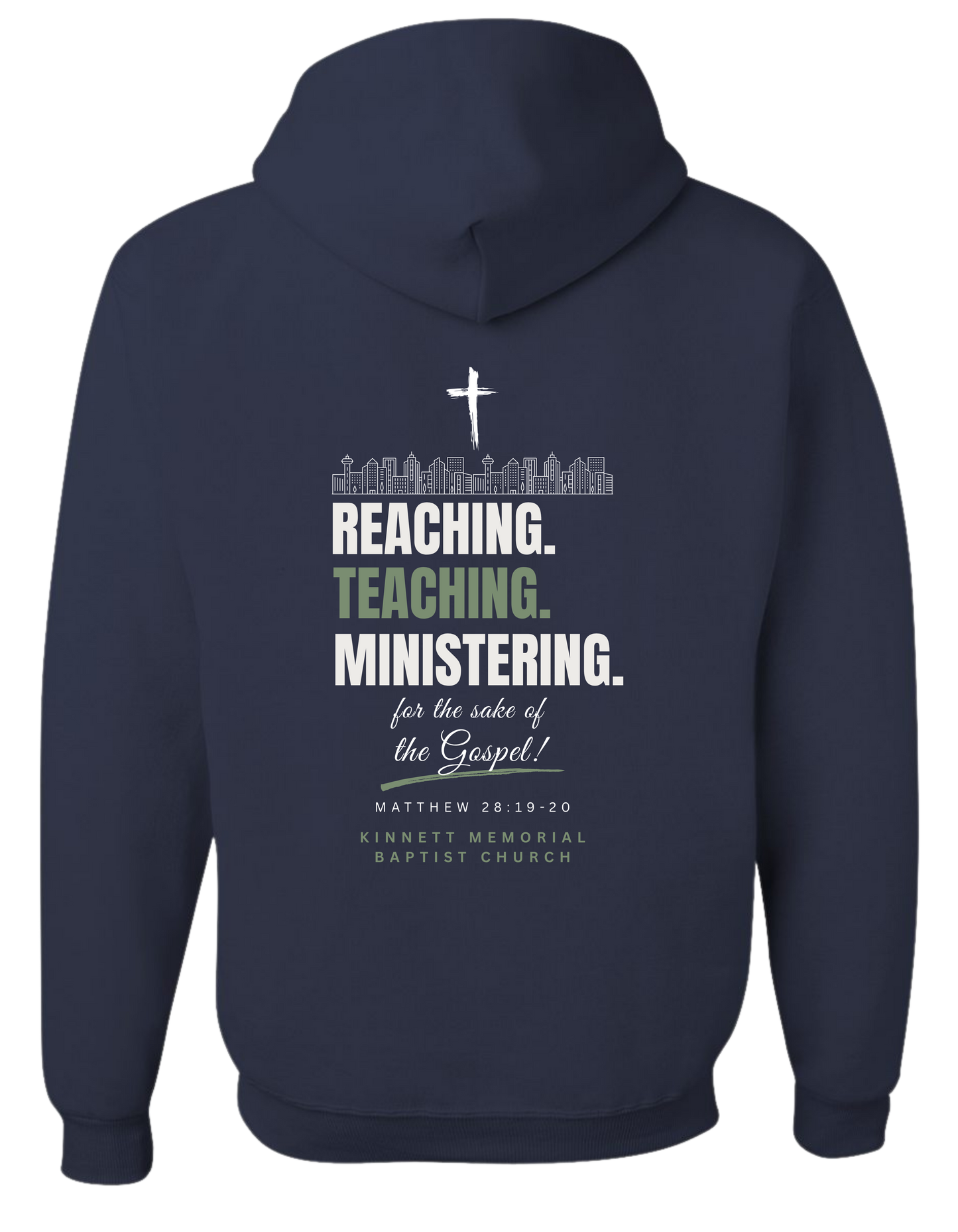 Reaching, Teaching, Ministering Hoodie