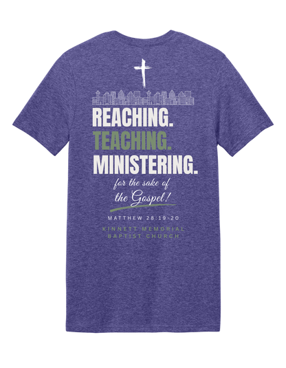 Reaching, Teaching, Ministering Classic T-shirt