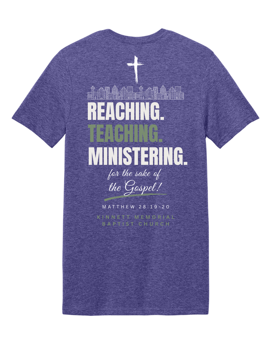 Reaching, Teaching, Ministering Classic T-shirt