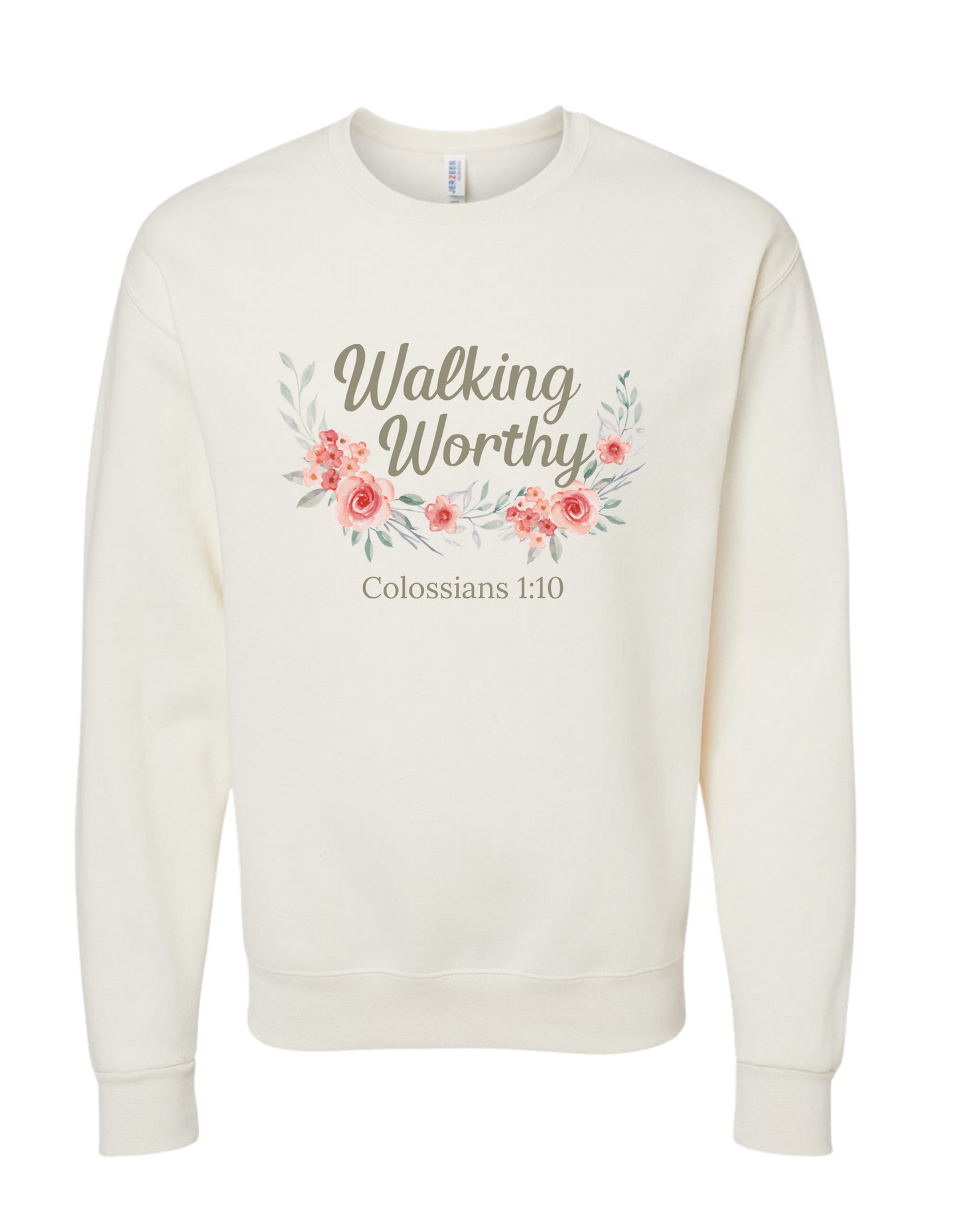Walking Worthy Crewneck Sweatshirt