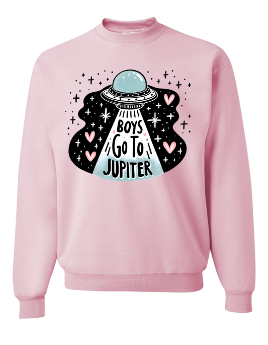 Boys go to Jupiter Crewneck
