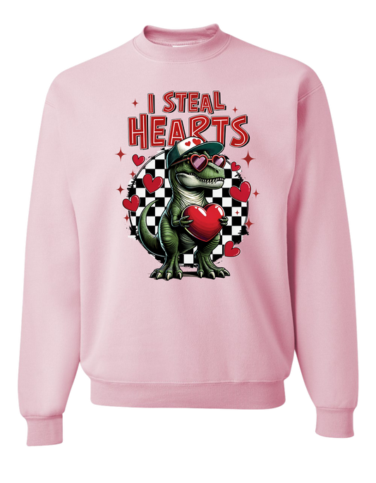 Dino Hearts Crewneck